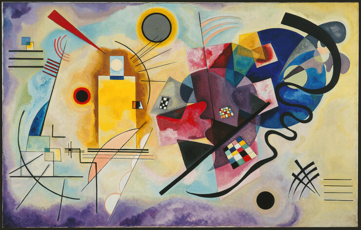 Wassily Kandinsky, Gelb-Rot-Blau, 1925, Centre Georges Pompidou, Paris © Wikimedia Commons