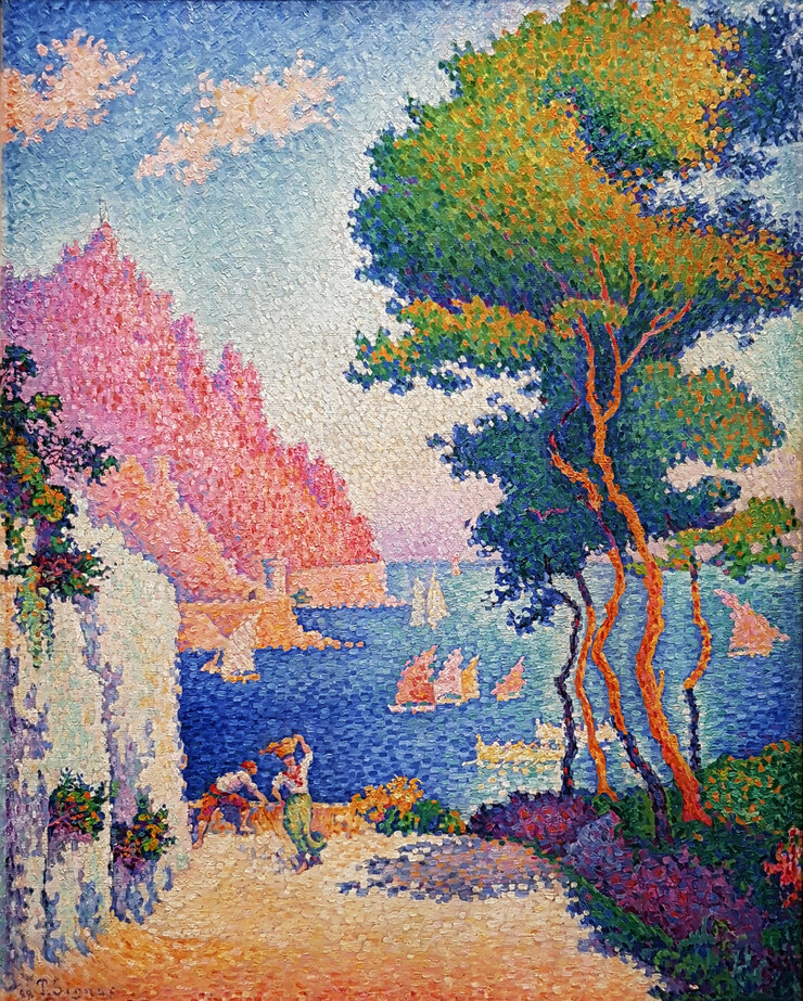 Paul Signac, Capo di Noli, 1898, Wallraf-Richartz-Museum & Fondation Corboud, Köln © Wikimedia Commons