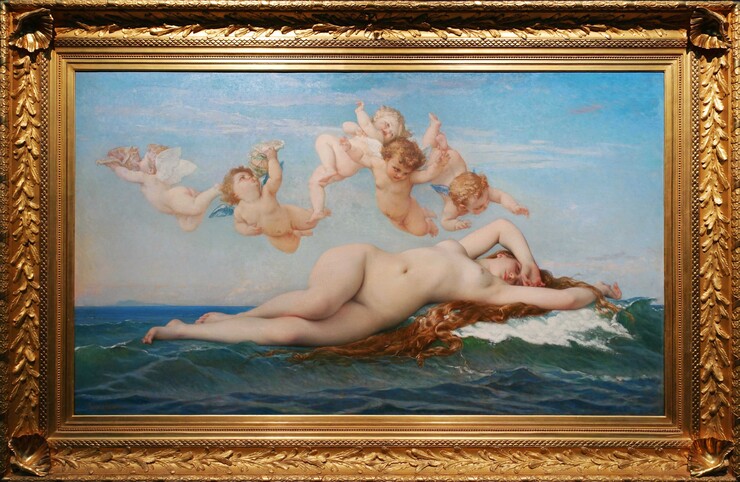 Alexandre Cabanel, Geburt der Venus, 1863, Musée d’Orsay, Paris, Foto © Rainer K. Wick