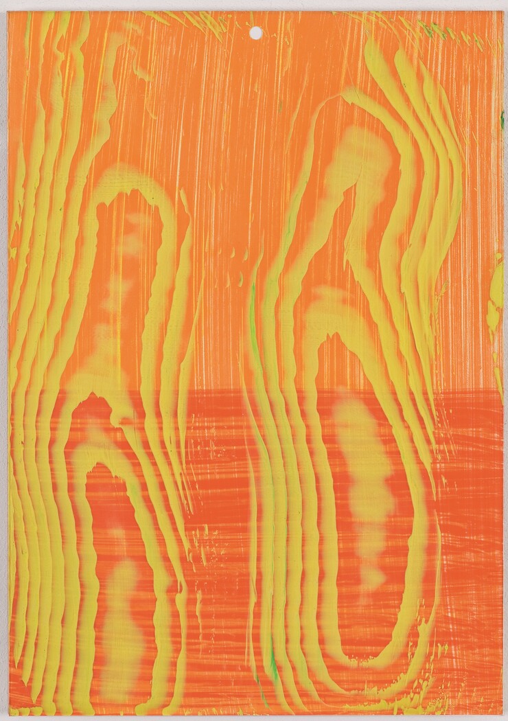 Katharina Grosse, Ohne Titel (Edition), 1997, © VG Bild-Kunst, Bonn 2022