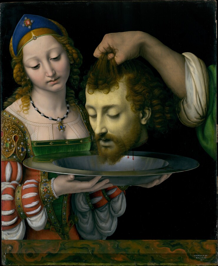 Salome; Andrea Solario (1507) © Wikimedia Commons